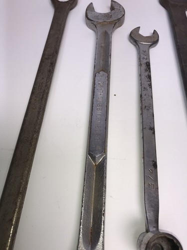 7 Vintage Antique Wrenches And Handtools - Picture 4 of 8