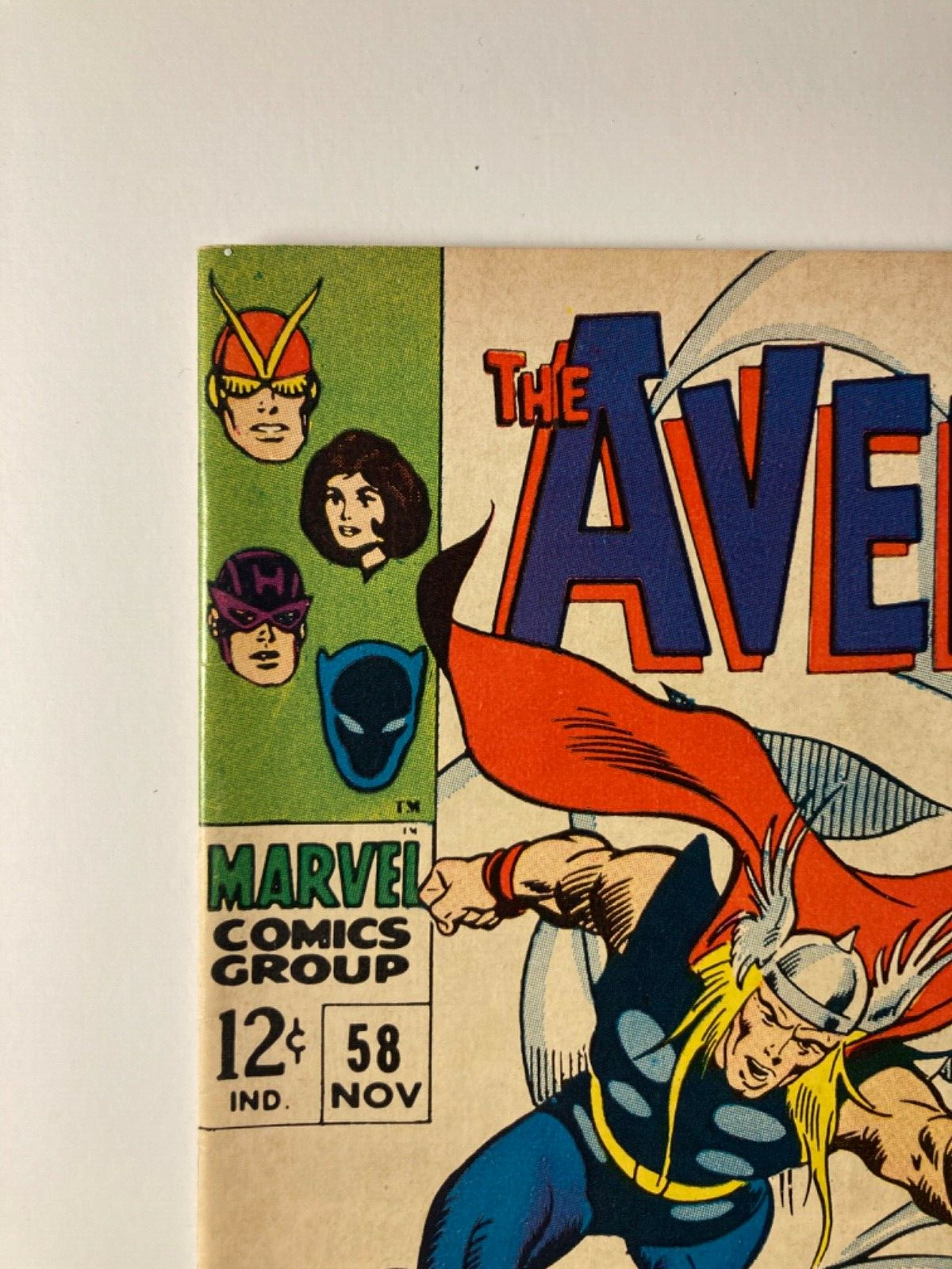 Avengers #58 1968-Vision Origin-Hot Book-Nice Copy