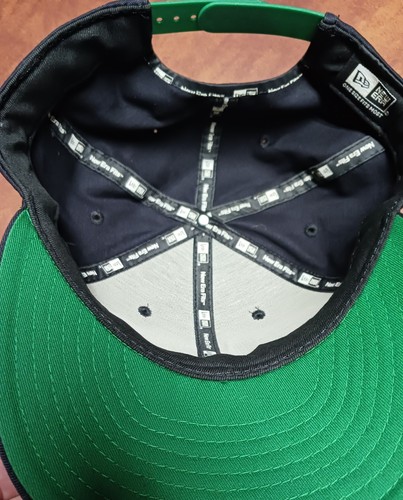 Notre Dame Fighting Irish NEW ERA Black Hat Embroidered Team Logo Snapback... - Picture 7 of 8