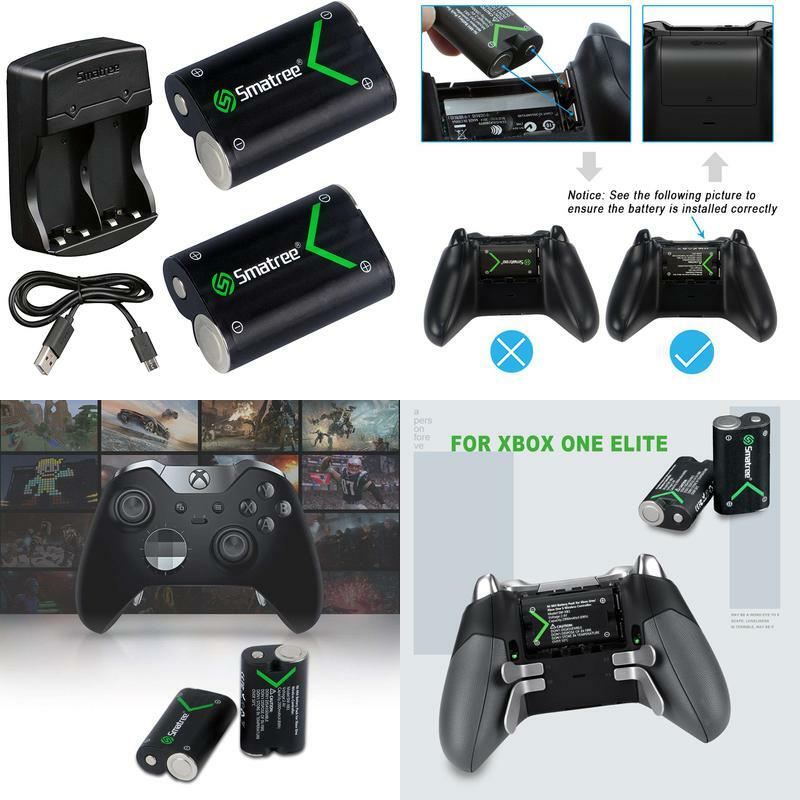 Smatree Xbox One Battery Pack 2 X 2000Mah Rechargeable Smatree Xbox One Battery Pack 2 X 2000Mah Rechargeable