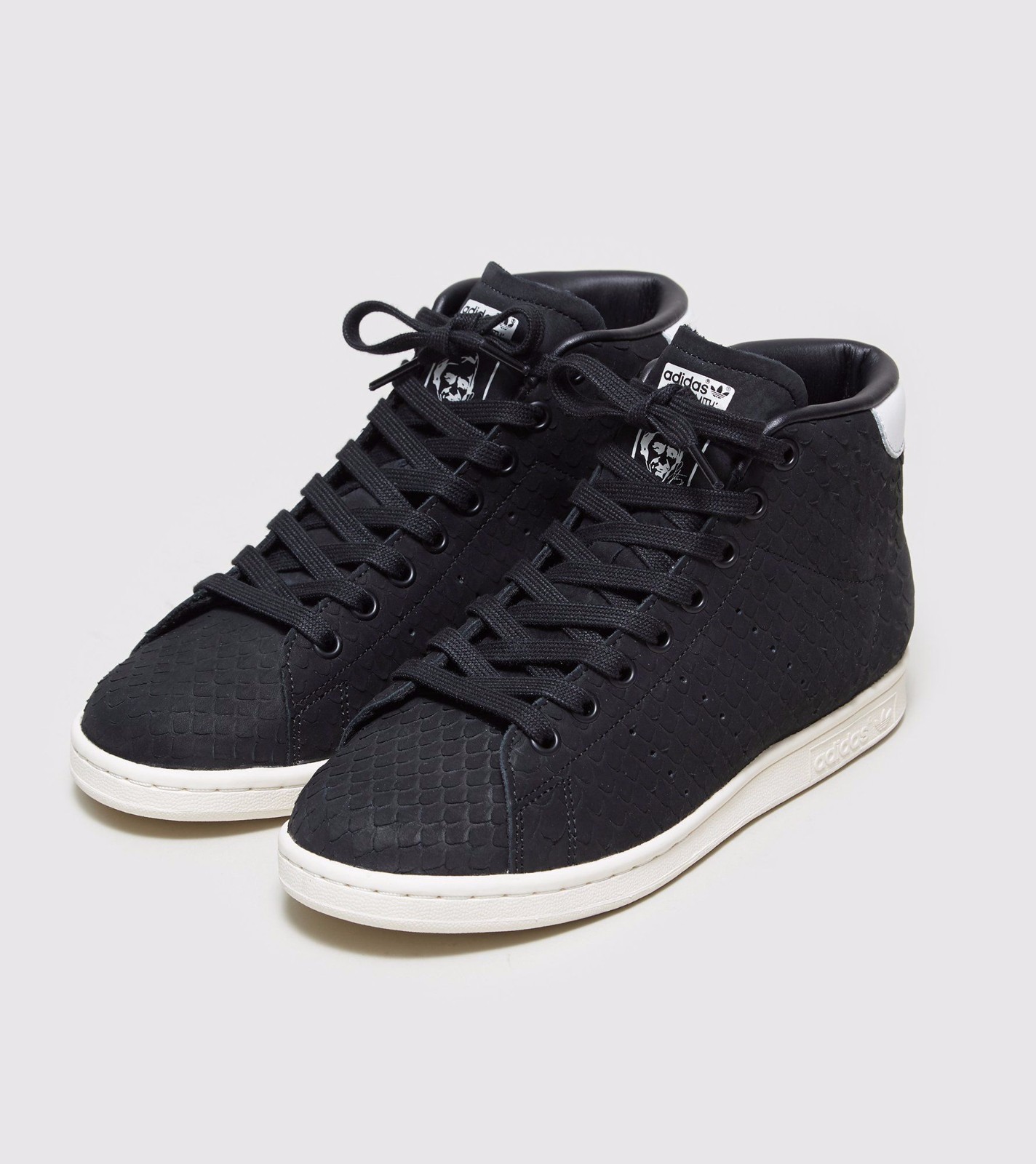 Adidas Originals Stan Smith Snakeskin Mid Top Women Sz 6.5 Adidas Originals Stan Smith Snakeskin Mid Top Women Sz 6.5