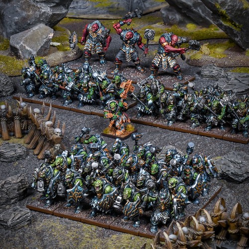 Kings of War 3E Riftforged Orc Army - Picture 1 of 2