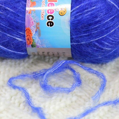 Sale1BallX50g Esponjoso NUEVO MOHAIR Algodón Chal Envolvente Suéter Tejido a Mano Hilo de Ganchillo - Imagen 8 de 42