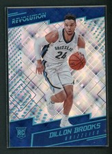 2017-18 DILLON BROOKS 082/100 PANINI REVOLUTION COSMIC ROOKIE RC #104