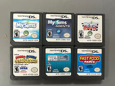 6 Nintendo DS My Sims/Agent/Racing Mario&Sonic Olympic Games Brain Puzzles Fast