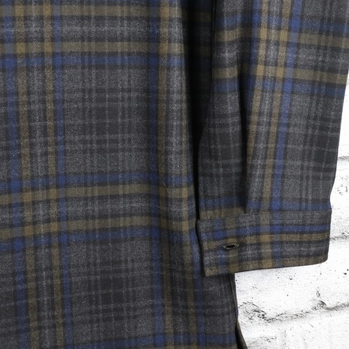 Zara Men's Plaid Casual Button Down Overcoat Size XL Casual Relaxed Fit New - Picture 11 of 13