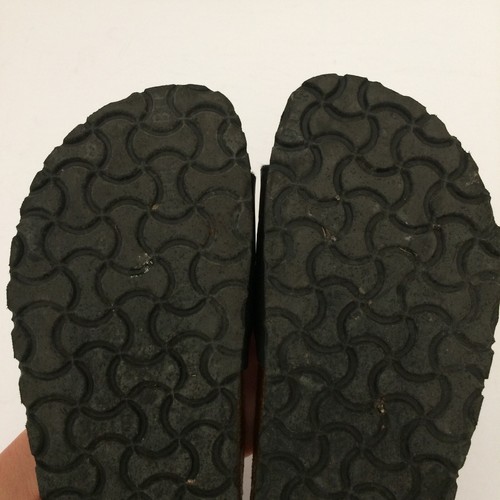 Birkenstocks Madrid Slide Sandal Womens 36 L5 Black Single Strap Beach Outdoors - Bild 10 von 10