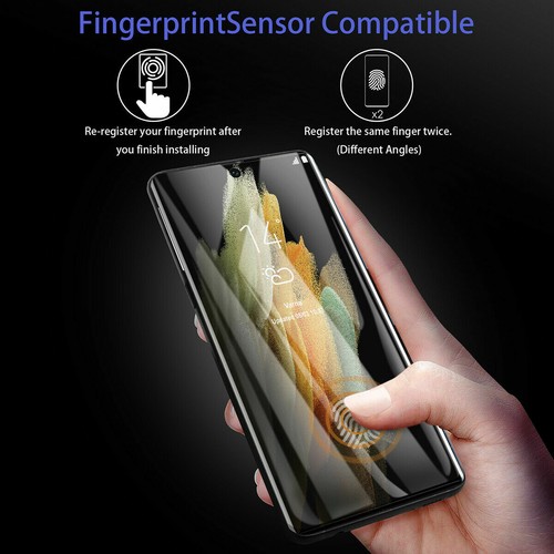 For Samsung Galaxy S21Ultra/S21Plus 5G UV Tempered Glass Screen Protector Cover - Zdjęcie 5 z 10