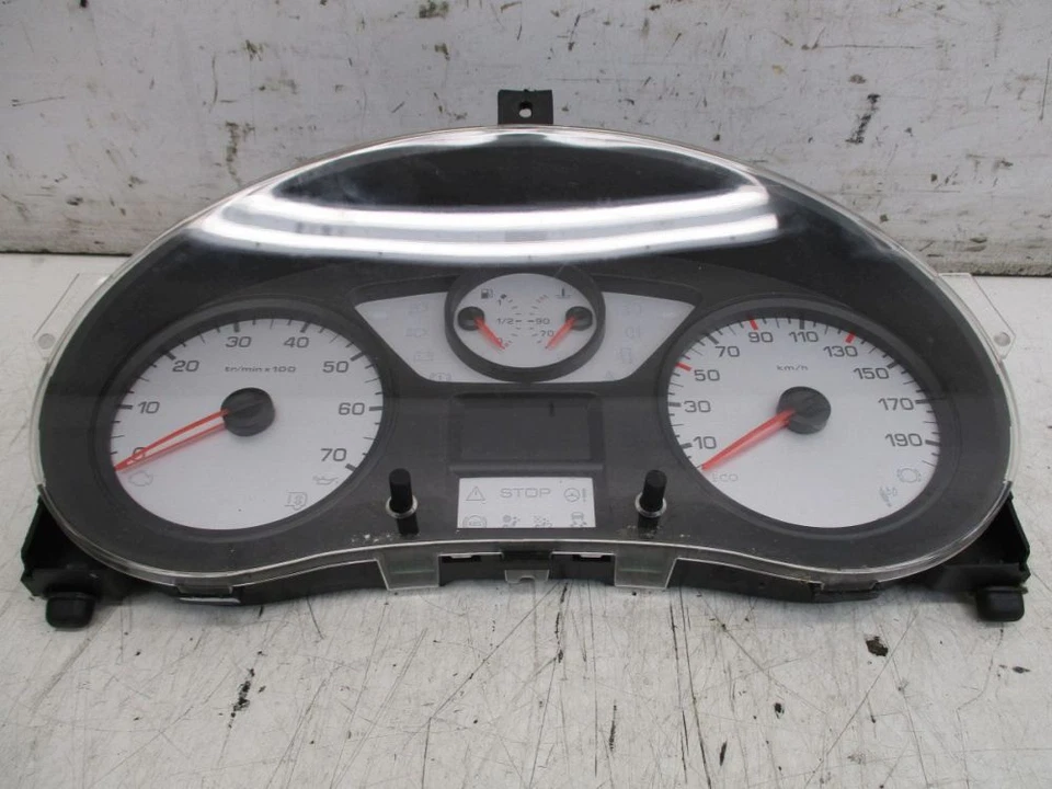 Cuadro de instrumentos velocímetro se adapta a PEUGEOT PARTNER TEPEE 1.6 555001310104 Foto 3 de 4