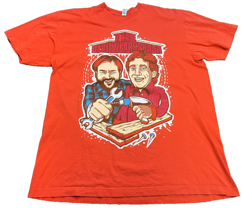 The Devil Wears Prada Home improvement Shirt Tim Allen Orange T Shirt XL