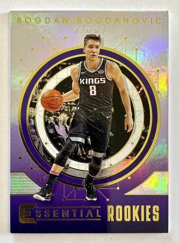 2017-18 Essentials Bogdan Bogdanovic Essentials Rookie Refractor RC #25 Hawks - Picture 7 of 12