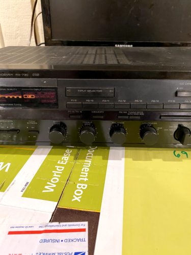 Yamaha RX-730 Audio Natural Sound Stereo Receiver - 第 2/10 張圖片