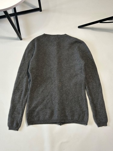 Jill Sander Gray Women's Cardigan with Buttons Cashmere Size 36 - Picture 5 of 14