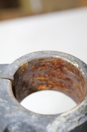 87-03 Harley Sportster XL 883 1200 OEM Triple Tree Fork Clamp Upper Lower Rusty - Foto 11 di 12