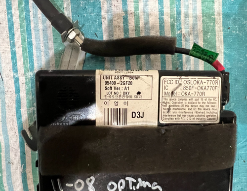 2009-2010 Kia Optima 95400-2GF20 BCM BCU Body Control Unit Module FREE SHIP B32 - Picture 2 of 8