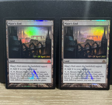 (2) Maze's End -Foil Medium Play MTG Promos: Prerelease Cards MTG NM Free Ship