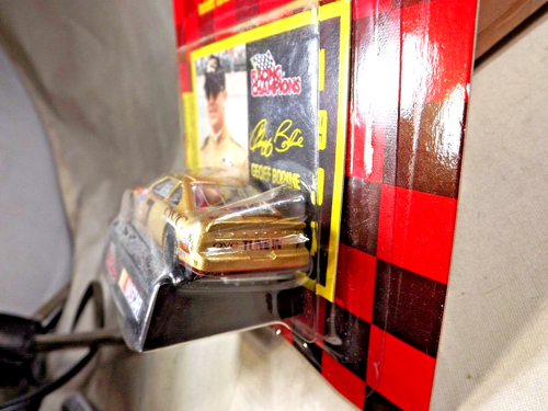 1997 Racing Champions Edition Collector Card GEOFF BODINE #7 QVC 1:64 NASCAR - Picture 5 of 6