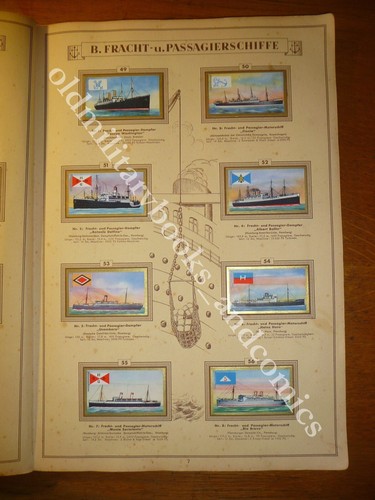 UNSERE MARINE SCHIFFSBILDER FIGURINE NAVI DI TUTTE LE MARINE DEL MONDO COMPLETO - Picture 3 of 6