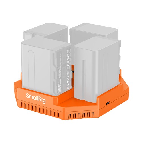 SmallRig NP-F970 4-Channel Battery Charger for Sony NP-F750, NP-F550, NP-F570 - Picture 3 of 9