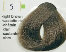 SalermVision 5 Light Brown Permanent Hair Color 2.3oz