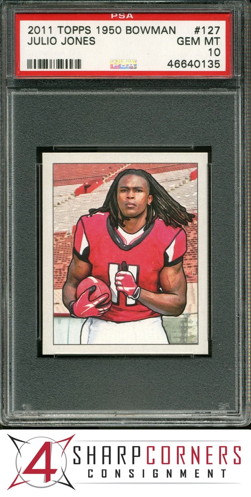 Julio Jones Topps 1950 Bowman #127 Base