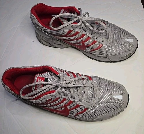 Nike Air Max Torch 4 Sneakers Atmosphere Grey University Red Size 10 Men's - Picture 2 of 10