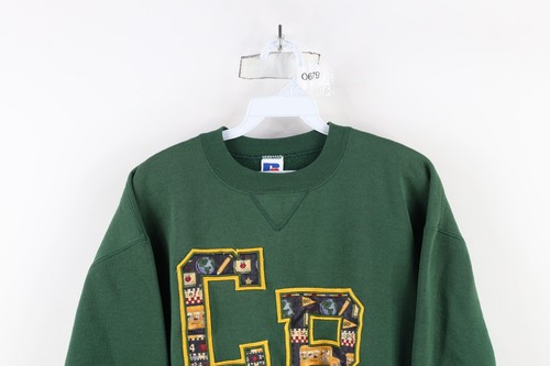 Vintage 90s Russell Athletic Womens Large Faded CR School Teacher Sweatshirt USA - Picture 2 of 9
