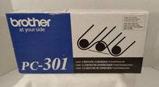 GENUINE BROTHER PC301 PRINTING FAX CARTRIDGE~RIBBON,PC-301 750 770 775 870MC NEW