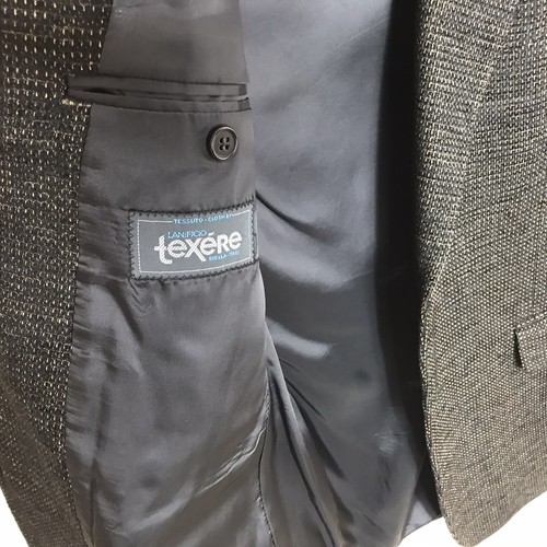 D’URBAN Men’s Size L Made It Italy 40% Wool Brown Blazer - Picture 4 of 4