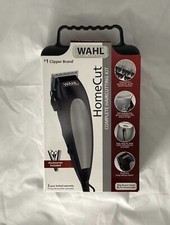 Wahl HomeCut Travel Size Male Hair Cutting Kit, Black, 18 Piece Set  9243-2301