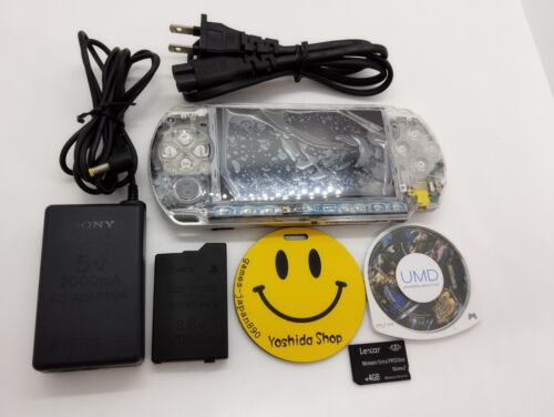 Consola portátil Sony PSP-3000 Playstation carcasa transparente personalizada - Imagen 13 de 13