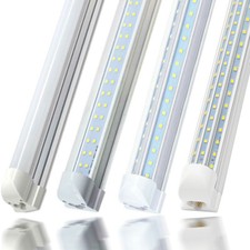 T8 LED Tube Lights 2FT 4FT 6FT 8FT Garage Utility Shop Light Ceiling Fixtures 8'
