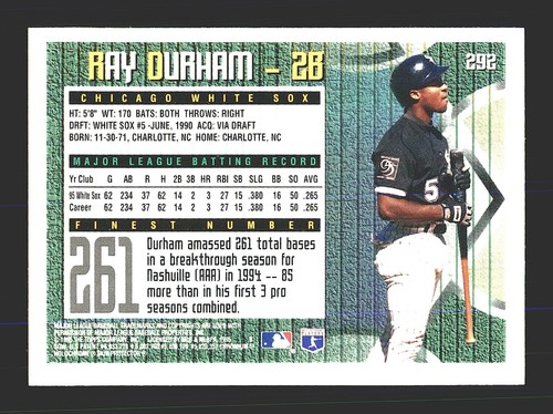 1995 Topps Finest Baseball / SEE DROP DOWN MENU FOR CARD YOU WILL RECEIVE - Picture 354 of 386