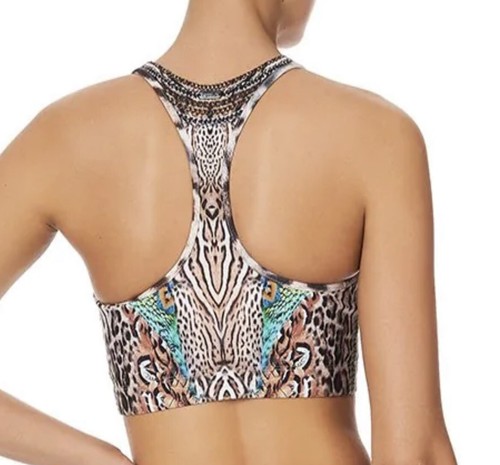 Camilla Wanderlust Active Racerback Crop Small 189 $ Neu mit Etikett! - Bild 4 von 6