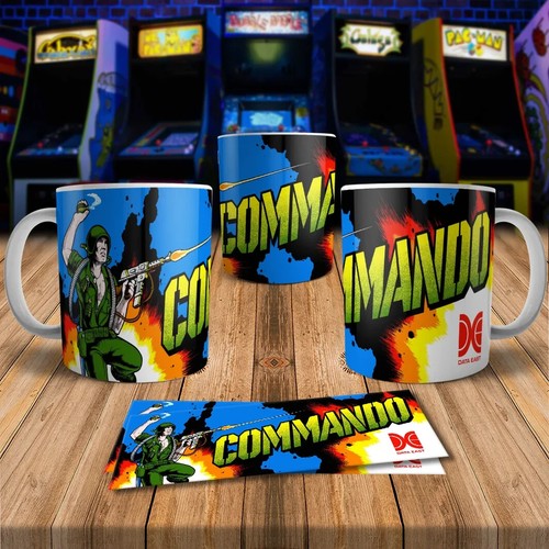 Tazas de cerámica con temática arcade retro de 8 bits inspiradas en juegos arcade retro. - Imagen 6 de 194