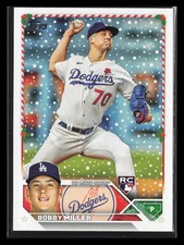 2023 Topps Holiday Bobby Miller Rookie #H155 RC