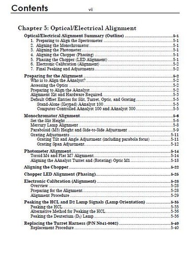 Perkin Elmer  Atomic Absorption  100 / 300 Service Manual  - Foto 8 di 12