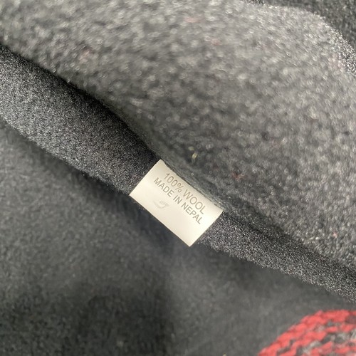 The Karmic Chameleon Giacca di Lana Foderata in Pile Fatta a Mano Maglia a Cavo Marrone XL - Foto 13 di 19