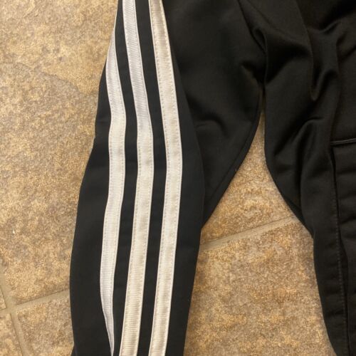 Adidas Essentials Warm-Up 3-Streifen Trainingsjacke schwarz weiß Jugend Mädchen L 14 - Bild 4 von 6