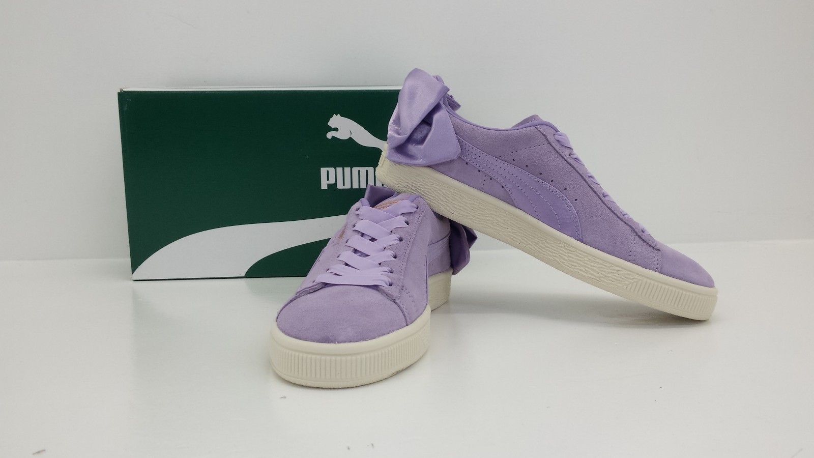 Puma Women Suede Bow Purple Rose 367317 05 - BRAND NEW IN BOX!! Puma Women Suede Bow Purple Rose 367317 05 - BRAND NEW IN BOX!!