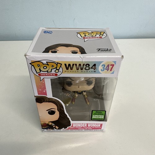 Funko Pop Heroes 347 WW84 Wonder Woman 2021 Exclusivo Edición Limitada Caja Distre - Imagen 2 de 15