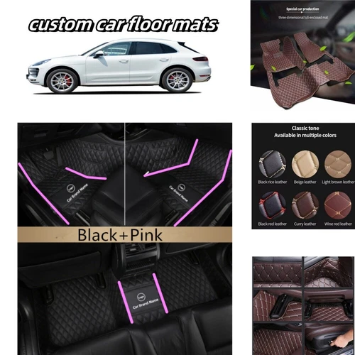 For Bentley All Models Car Floor Mats Luxury Auto Carpets Waterproof Set Custom - Picture 20 of 37