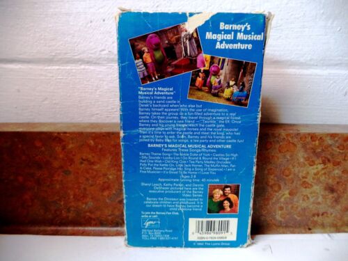 Barney's Magical Musical Adventure (VHS 1992) - Picture 2 of 4