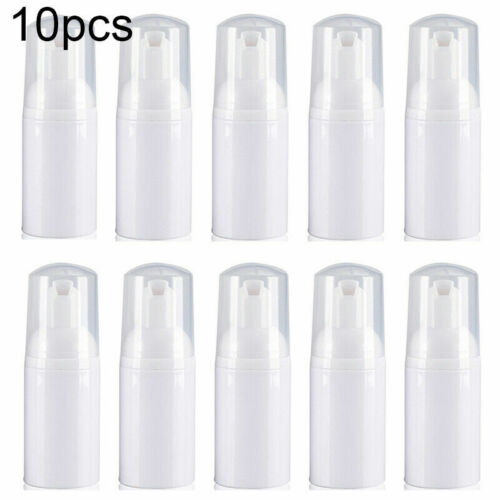 10PCS 30ML Trasparente Vuoto Plastica Schiuma Lavaggio a Mano Dispenser Pompa Contenitore Bottiglia - Foto 13 di 14