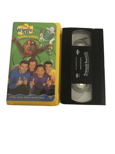 "The Wiggles”Yummy Yummy"(VHS 2000)Clamshell-TESTED-RARE VINTAGE-SHIPS N 24 HRS - Picture 8 of 12