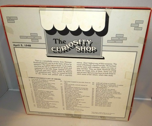 Springbok CURIOSITY SHOP Puzzle 500 pcs PZL3425 Norman Rockwell April Fool's - Picture 7 of 8