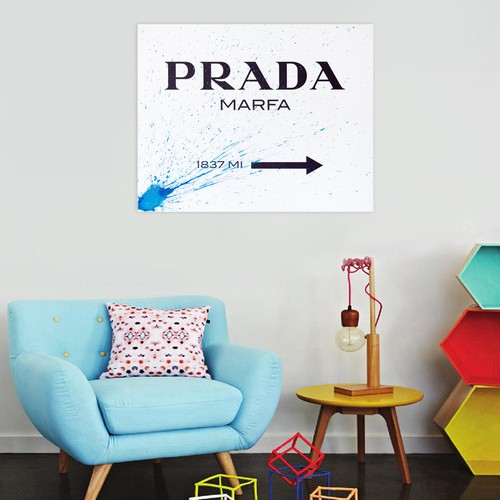 Quadro PRADA MARFA 1837 Gossip Girl Schizzo Colore Quadri moderni Canvas Prada - Picture 64 of 79