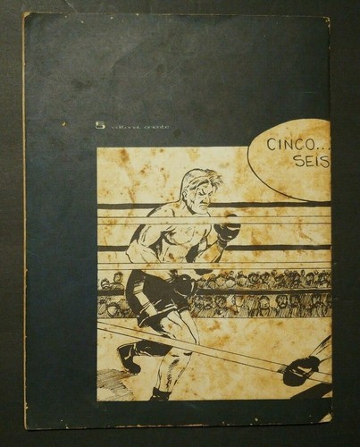 Cómic cubano ""Jack London's El Mexicano"" Cuba Historietas dibujos animados boxeo - Imagen 12 de 12