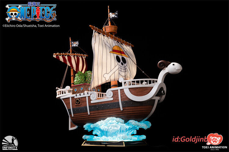 One Piece Going Merry WASP Studio Resin Model with led 66cm