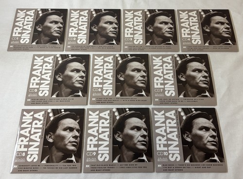 10 CD lot ~ FRANK SINATRA 12 December 1915-14 May 1998 ~ missing slipcase